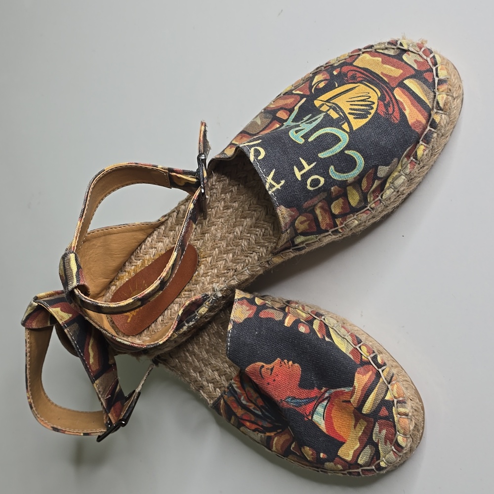 Sundias Women's A Sip Cuba  Espadrillas Sandals 9.5
